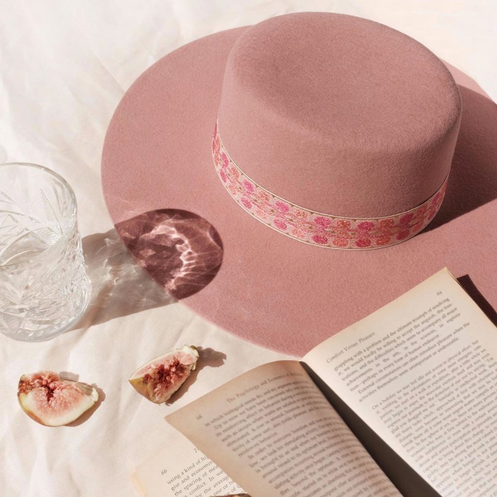 Lack Of Color - Sierra Rose Wool Hat - Small